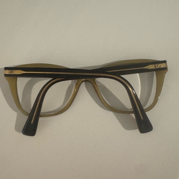 Dolce & Gabbana Black Rectangular Glasses - Picture 3 of 6